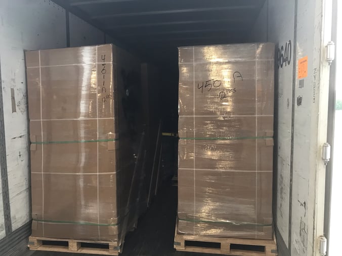 shower door shipment