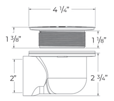 side outlet drainlps020