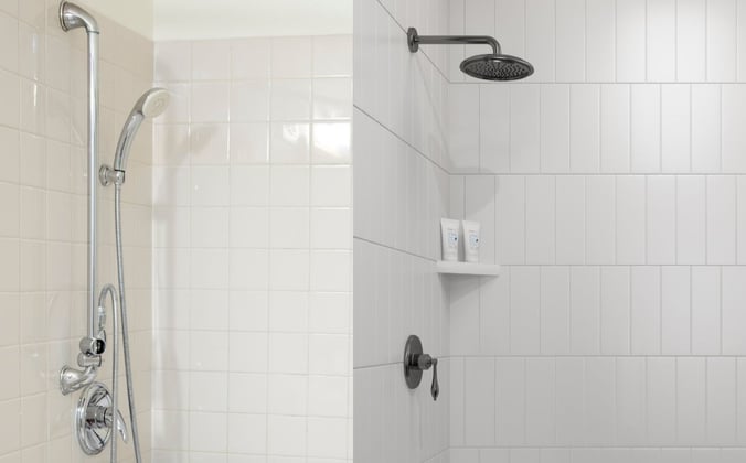 vertical subway tile